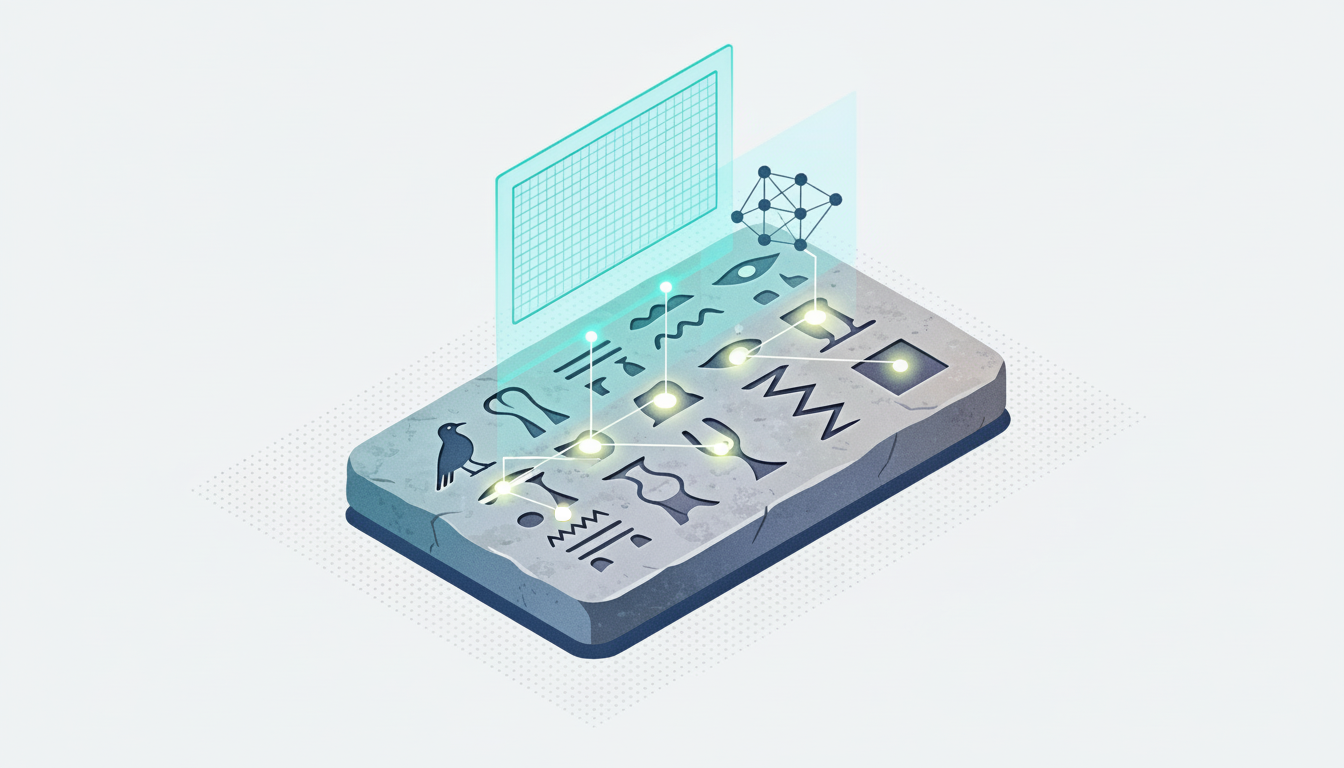 Ancient languages and AI in Archeology