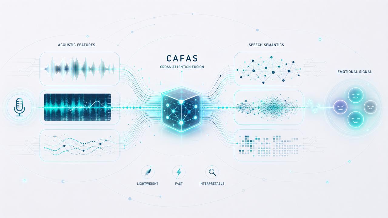 CAFAS: teaching AI to hear emotion in the voice — and doing it lightweight